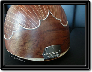 Classical bowlback mandolin